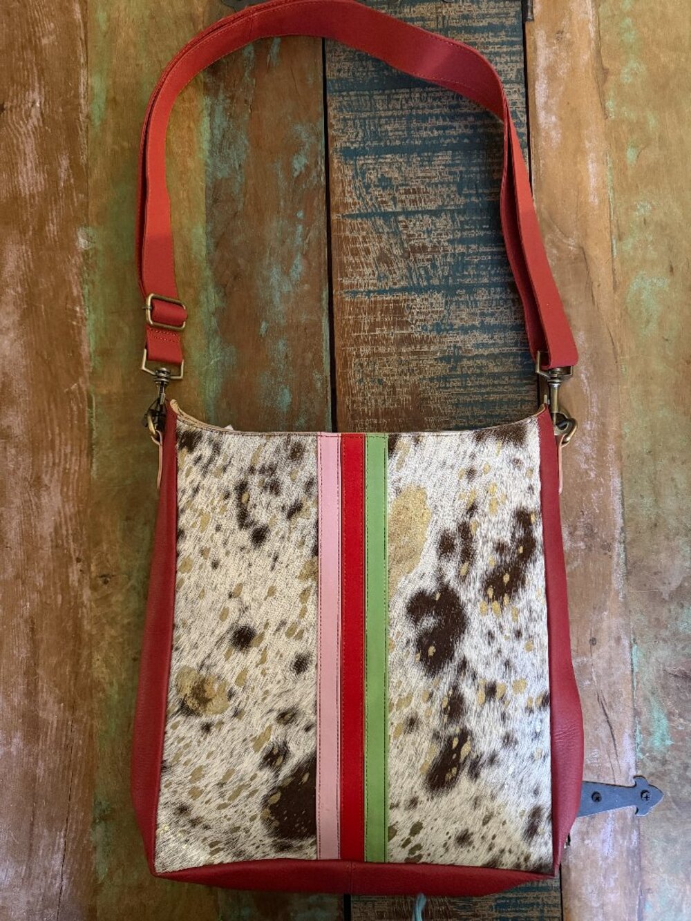 Folklore Couture Handmade Leather/Hide Satchel